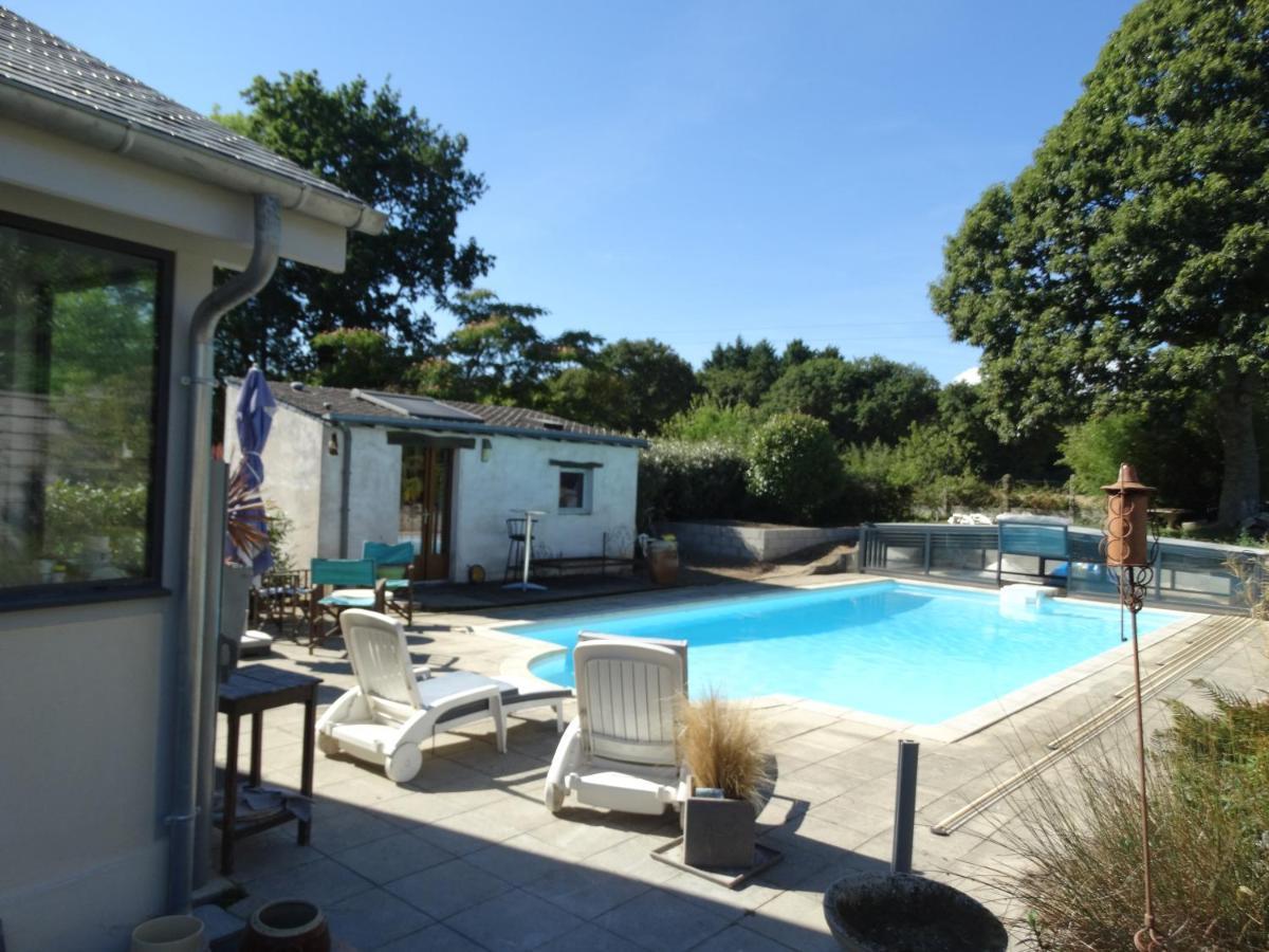 Maison Piscine Classee 4 Etoiles Guidel Eksteriør bilde